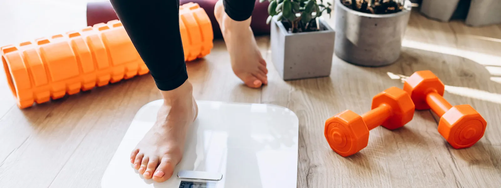 woman on weight loss journey