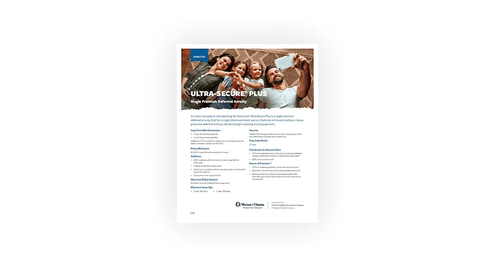 Ultra-Secure Plus SPDA Highlights document cover