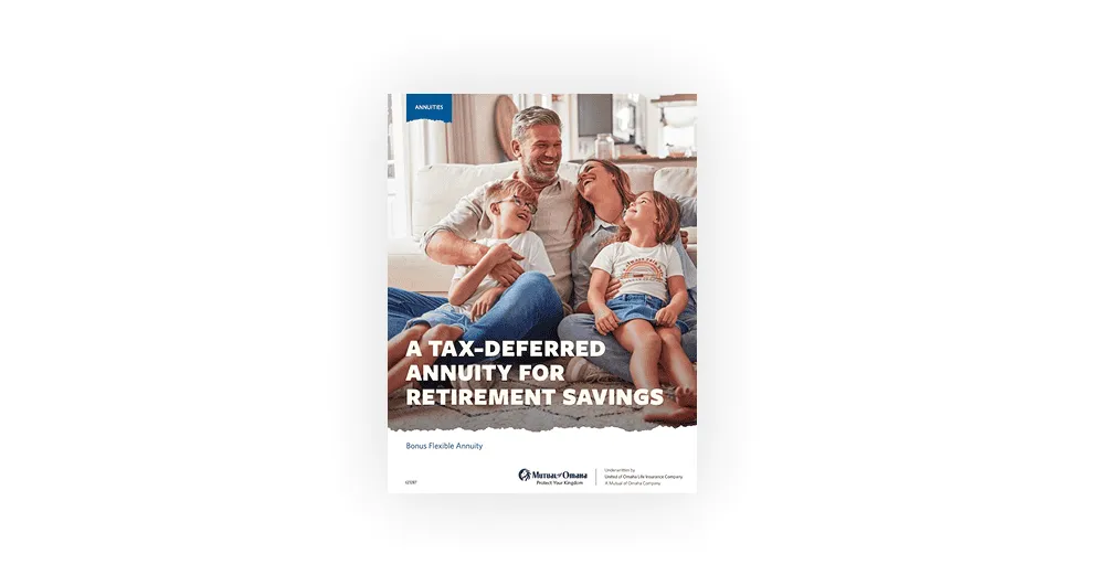 Bonus Flexible Annuity Brochure document cover