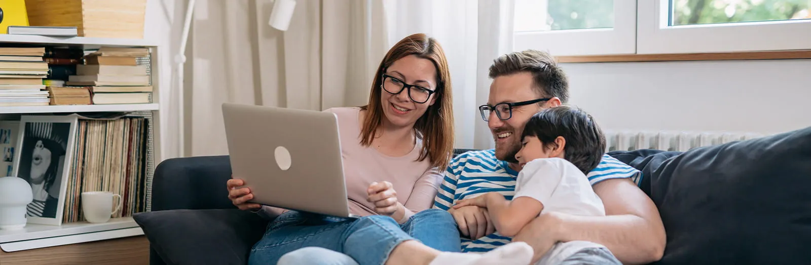 family buying vision insurance