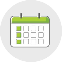 Green calendar