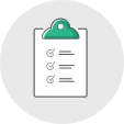 Illustration of clipboard with checklist