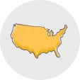 map of the USA