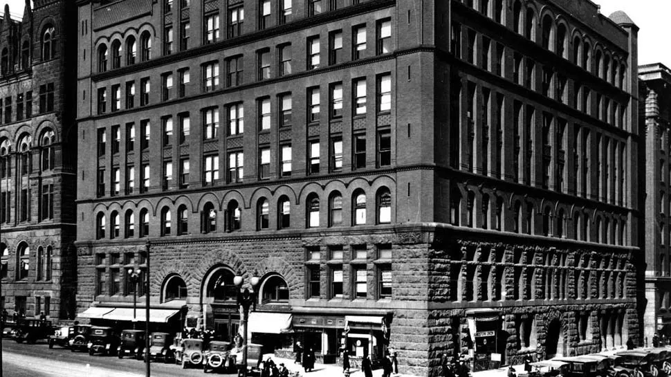 image of old downtown Omaha