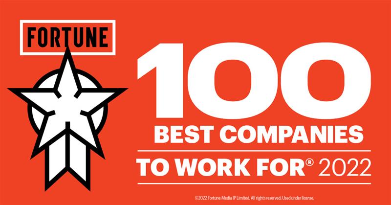 Fortune best places to work award