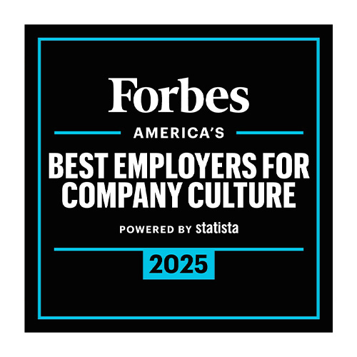 Forbes 2025 Company Culture Award Forbes 2025 Company Culture Award