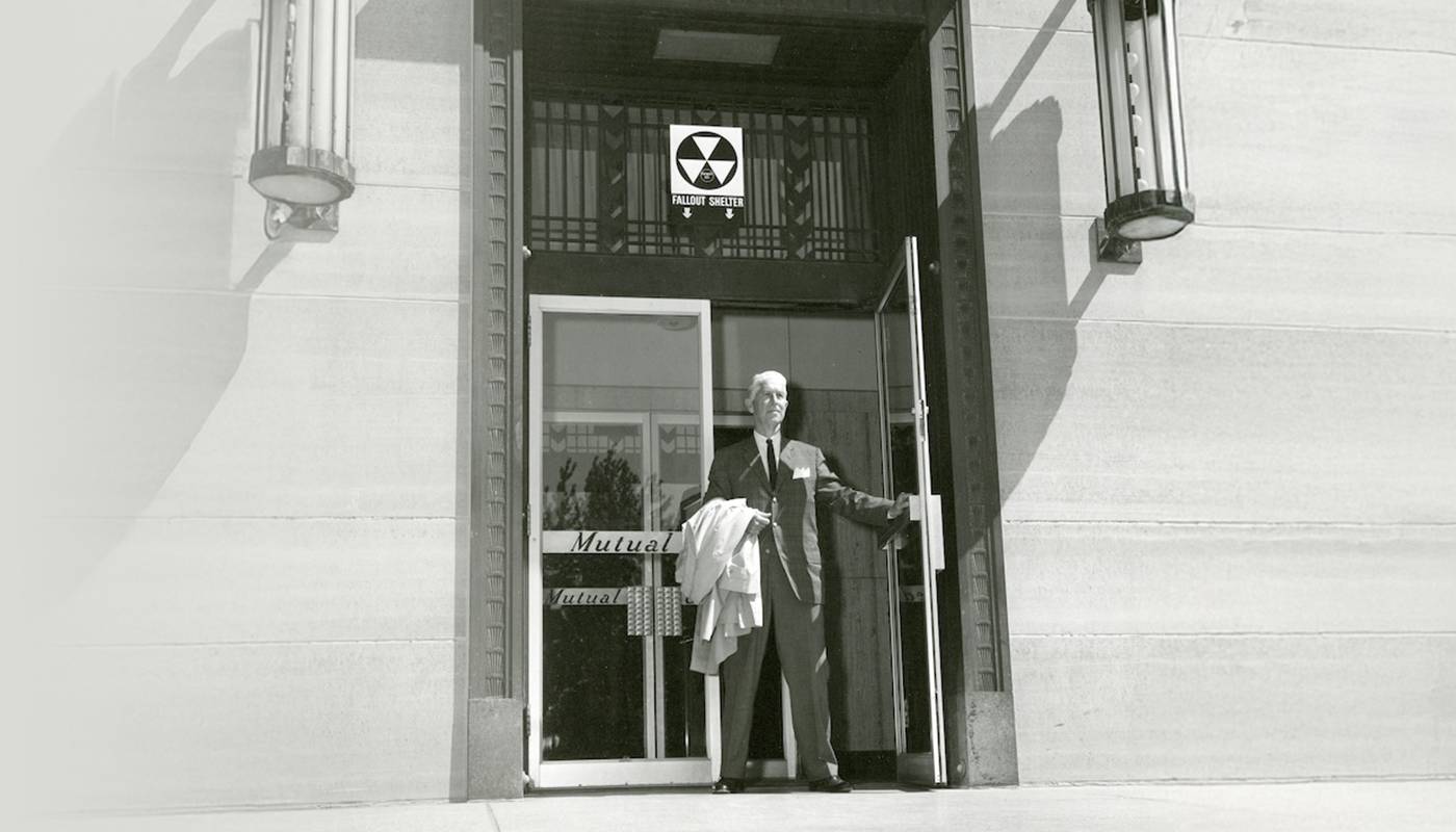 Marlin Perkins in Omaha, Nebraska, 1962.