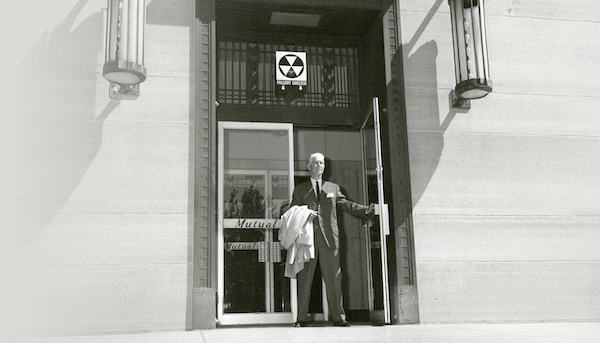 Marlin Perkins in Omaha, Nebraska, 1962.
