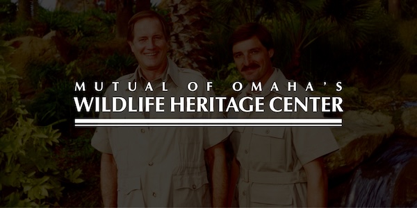 Logo for Mutual of Omaha’s Wildlife Heritage Center, 1992.